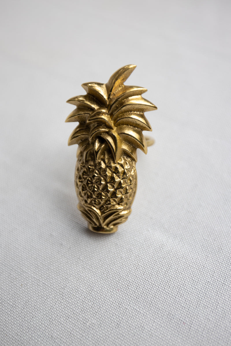 Brass Pineapple napkin holder