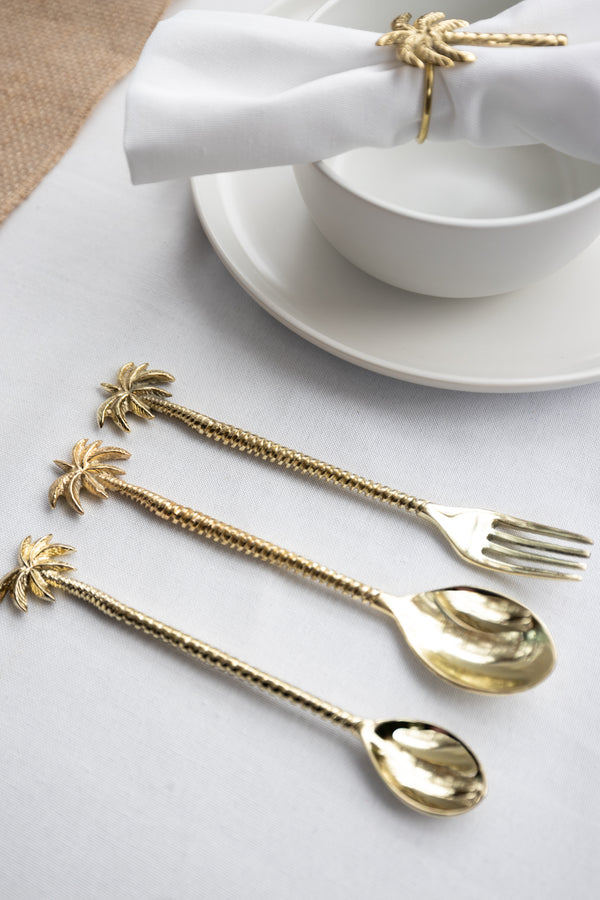 Brass Palm tablespoon